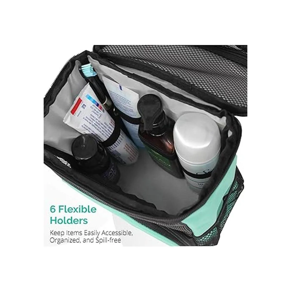 TERRA HOME Cesta de ducha portátil esencial para_4