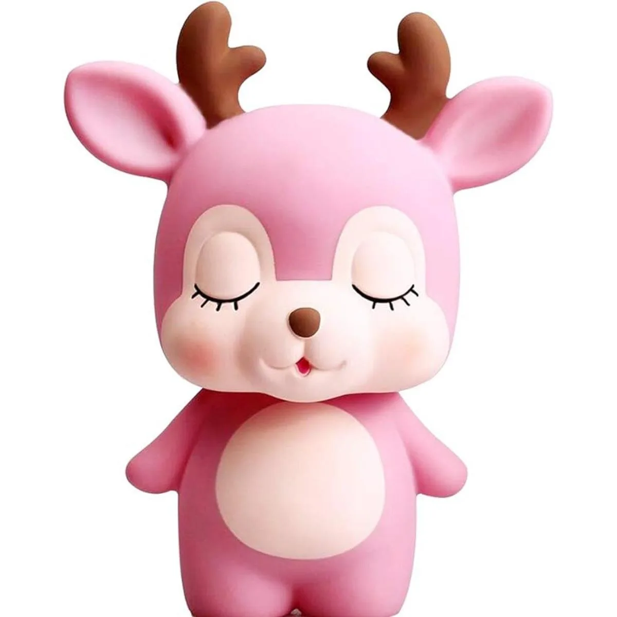 HW Lindo banco de dinero de ciervos rosa irrompible_1