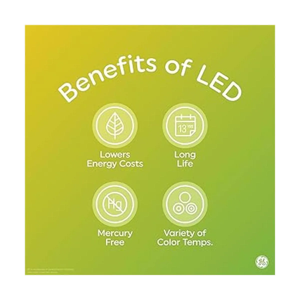 GE Lighting 36538 LED de vidrio ámbar regulable Vintage_6