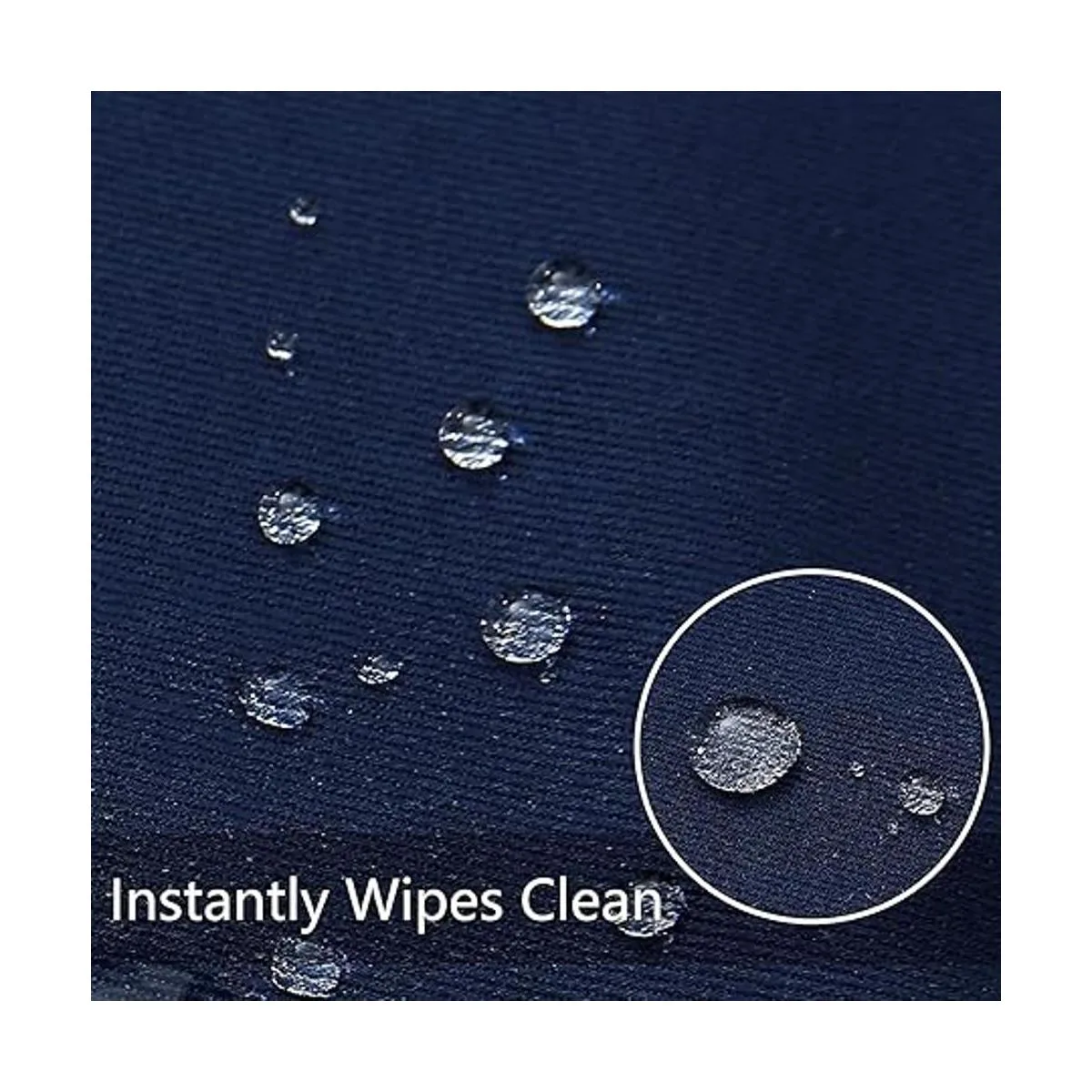 Obstal Mantel rectangular de microfibra a prueba de_2