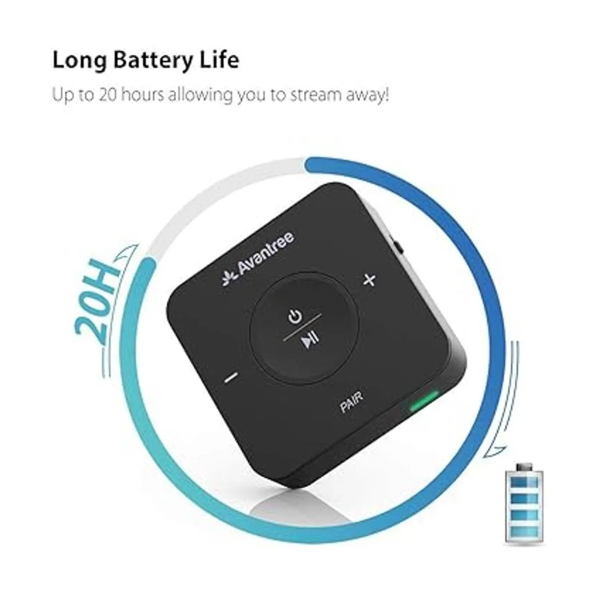 Avantree TC417 Receptor de transmisor Bluetooth para TV_6