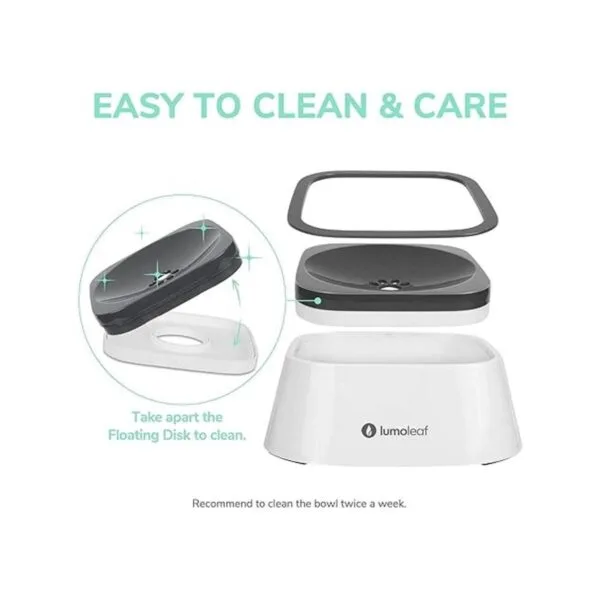 LumoLeaf Cuenco de agua para perros cuenco de agua para_3