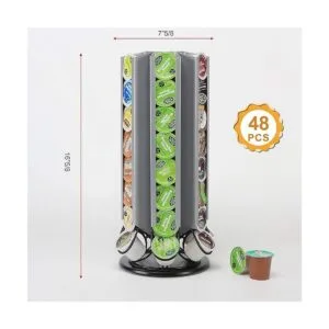 Flagship K Cup Carrusel Rack K Pods Almacenamiento para_7