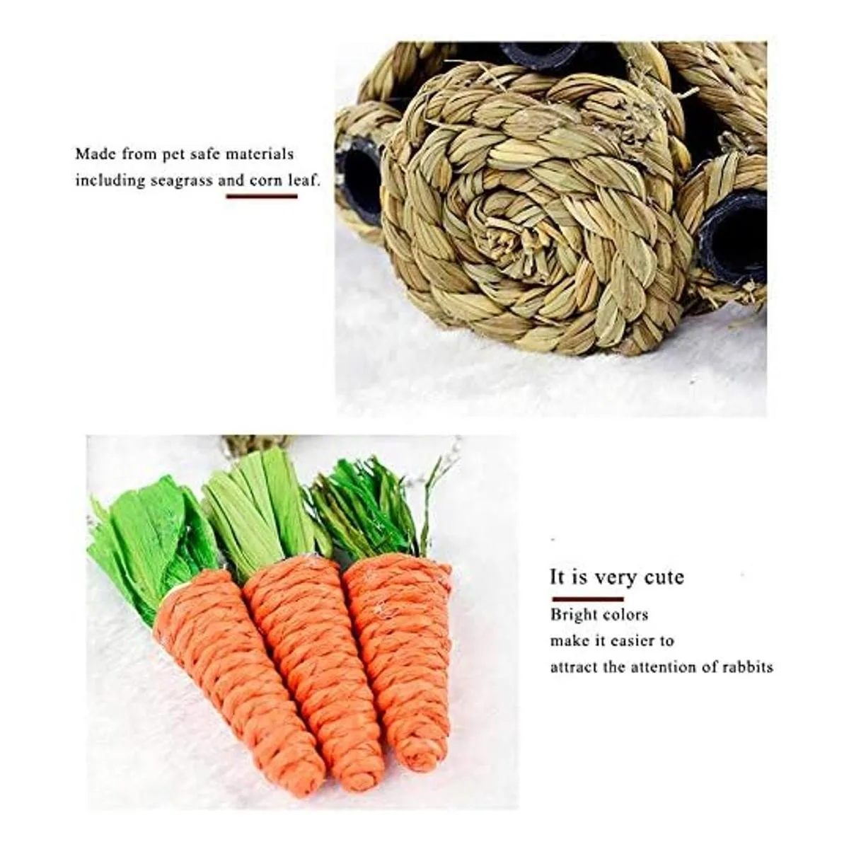 Hamiledyi Bunny Fun Tree Rabbit Perfect Chew Bite Toys_2