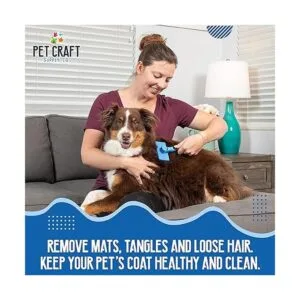 Pet Craft Supply Cepillo autolimpiante para mascotas_4