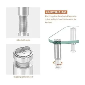 Paquete de 2 elevadores para monitor de computadora_3