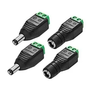 Qaoquda Conector de alimentación CC de 0.217 in x 0.083_1