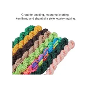PH PandaHall Cordón de anudar chino de 20 colores de 0.039_4