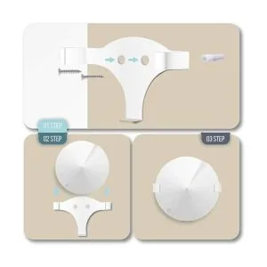 Soporte de pared compatible con ALLICAVER TpLink Deco M9_4