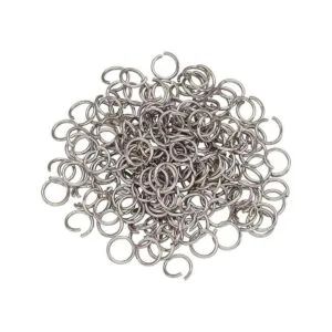 Craftdady 1000 anillos de acero inoxidable abiertos de_2