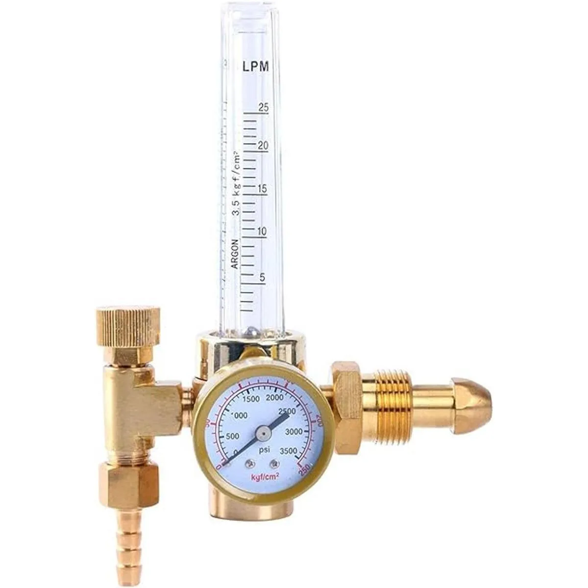 Reboot CO2 regulador de gas completo caudalímetro de cobre_1
