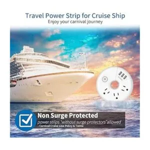 NTONPOWER Regleta de alimentación de viaje con puertos_4