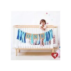 SS Cohen Decoraciones de primer cumpleaños pancarta de_3