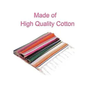 Fowecelt Camino de mesa de sarape mexicano de 14 x 80_2