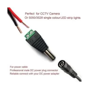 Qaoquda Conector de alimentación CC de 0.217 in x 0.083_4