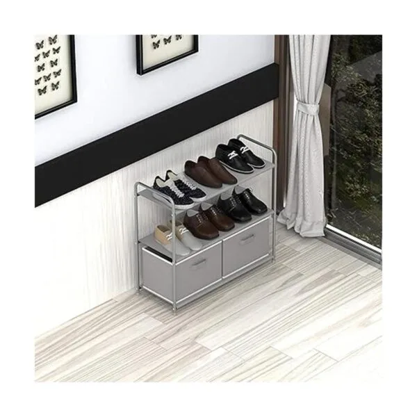 Simple Houseware Armario de almacenamiento de 3 niveles_3
