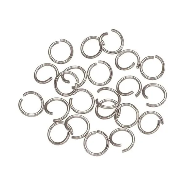 Craftdady 1000 anillos de acero inoxidable abiertos de_1