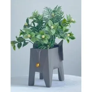 HAUCOZE Maceta de elefante para suculentas decoración de_4