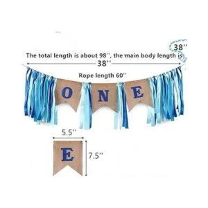 SS Cohen Decoraciones de primer cumpleaños pancarta de_2