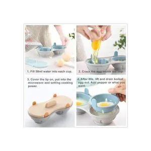 Escalfador de huevos para microondas olla de huevos_2