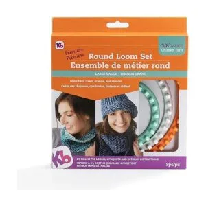 Authentic Knitting Board Juego de telar de punto redondo_2