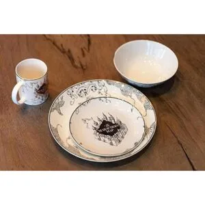 Harry Potter Magical Marauders Map Vajilla de porcelana_6