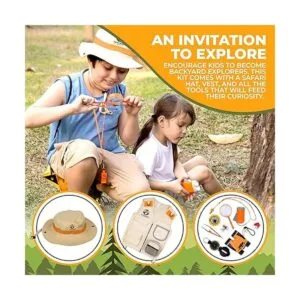 Kids Explorer Kit Juguetes de camping premium para niños_2