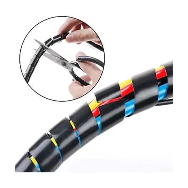 33 pies XHF 516 pulgadas Envoltura de cable en espiral_4