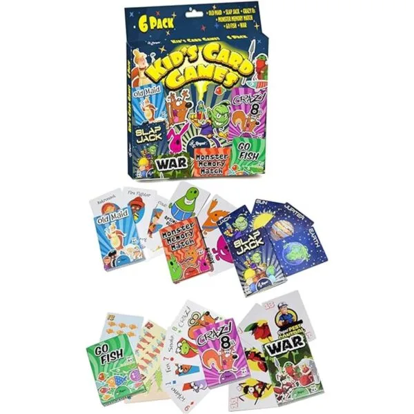 Regal Games Juegos de cartas clásicos para niños incluye_3