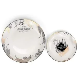 Harry Potter Magical Marauders Map Vajilla de porcelana_2