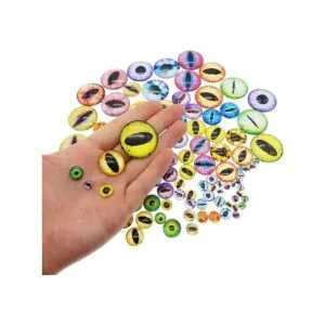 Julie Wang Paquete de 180 cabujones cubiertos de cristal_5