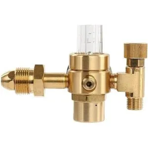 Reboot CO2 regulador de gas completo caudalímetro de cobre_5