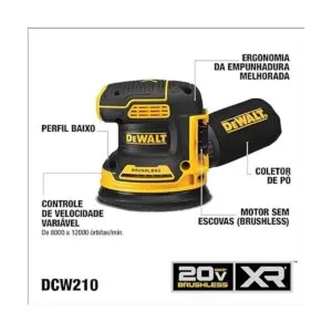 DEWALT Lijadora orbital de 20V Max solo herramienta_2
