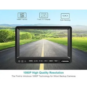 Fookoo Kit de sistema de cámara de respaldo HD monitor_2