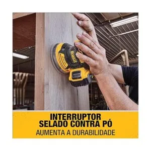 DEWALT Lijadora orbital de 20V Max solo herramienta_3