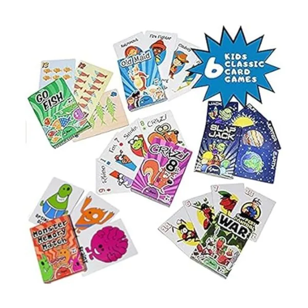 Regal Games Juegos de cartas clásicos para niños incluye_2