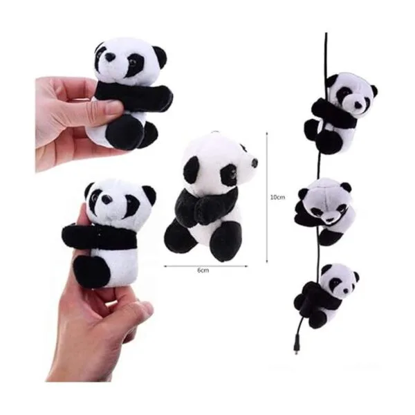 SUSHAFEN 6 clips para cortina diseño de panda de_2