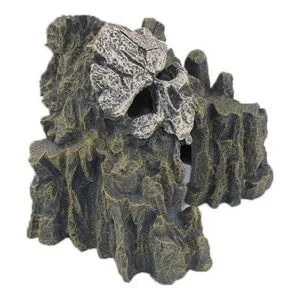 EHC Adorno de acuario de cráneo de montaña para decoración_6