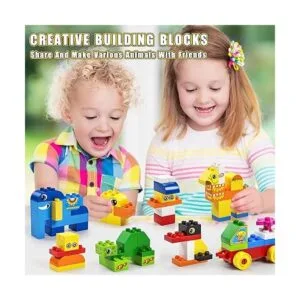 Bloques de construcción grandes 135 piezas para niños_2