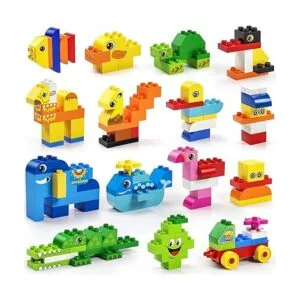 Bloques de construcción grandes 135 piezas para niños_6