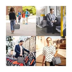 LOKASS Lonchera térmica con apertura amplia gran_5