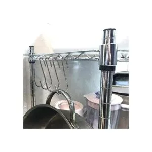 LQJ Pro Ganchos de hierro fundido para colgar ollas y_5