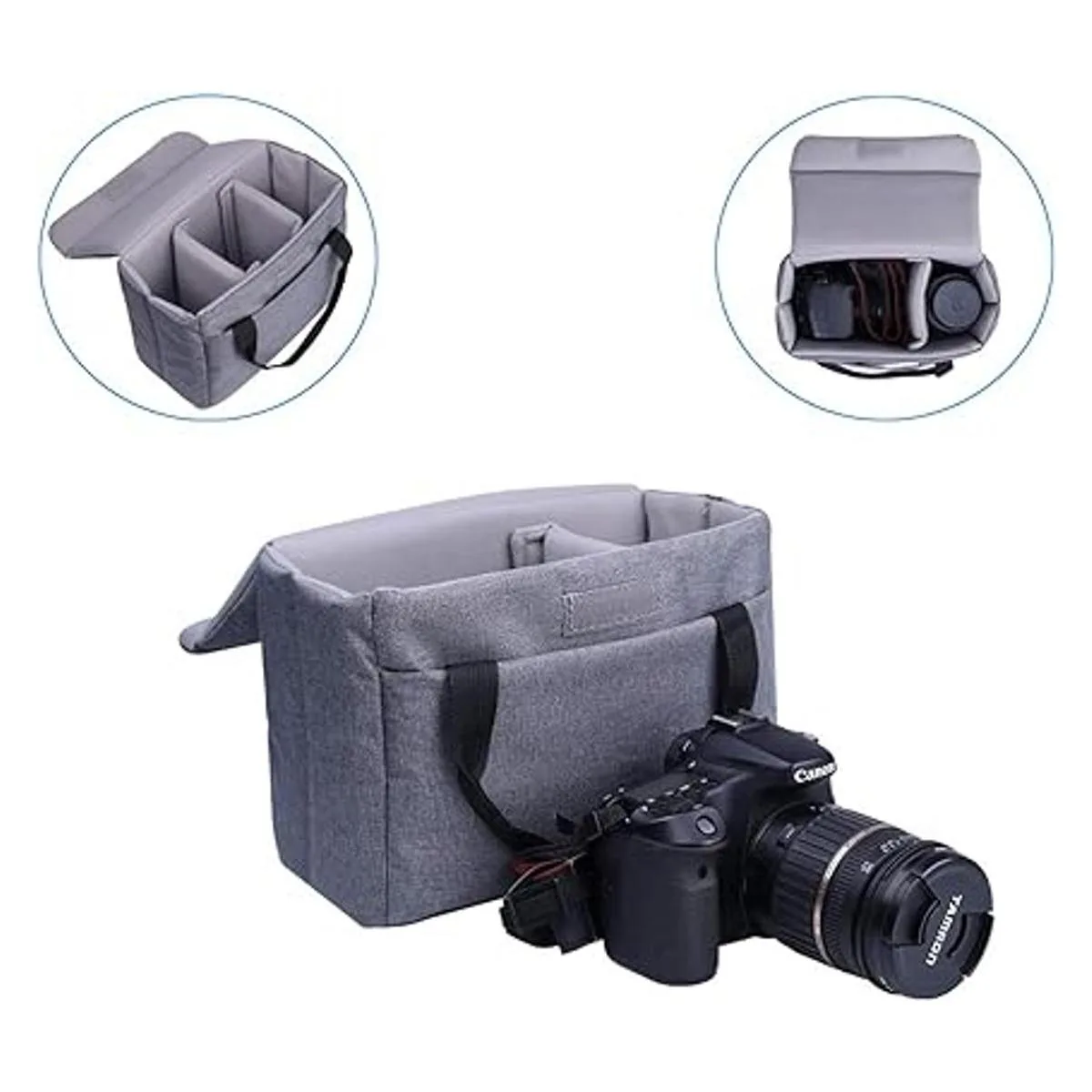 BOMKEE DSLR SLR Funda interior plegable impermeable para_5