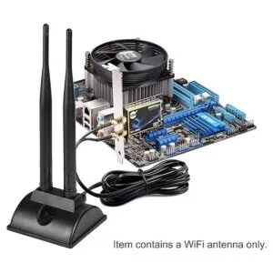 Eightwood Antena WiFi dual con conector macho RPSMA base_3