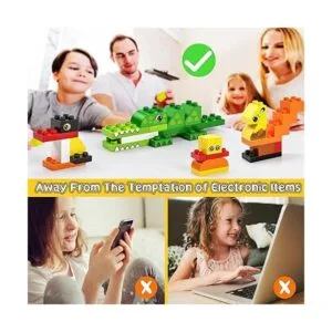 Bloques de construcción grandes 135 piezas para niños_3