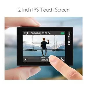 Cámara de acción AKASO EK7000 Pro 4K con pantalla táctil_2