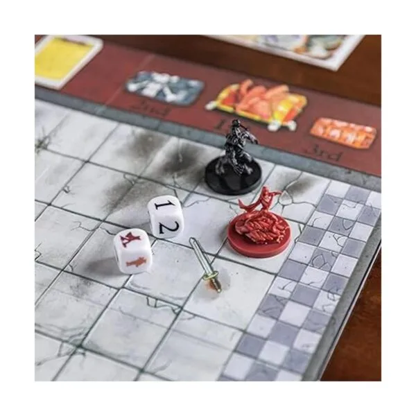 Deluxe Dungeon Derby Juego de mesa de estrategia_6