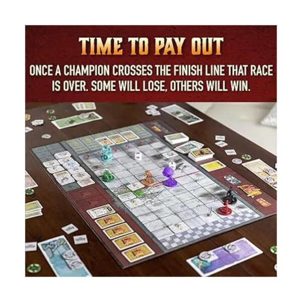 Deluxe Dungeon Derby Juego de mesa de estrategia_5