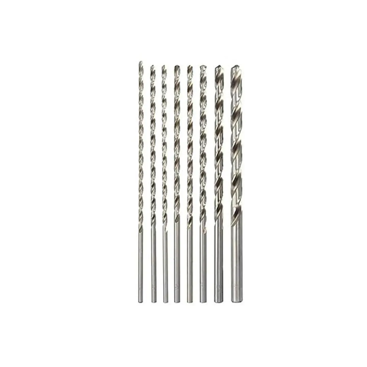 8 brocas de torsión extra largas de 7.874 in para juegos_7