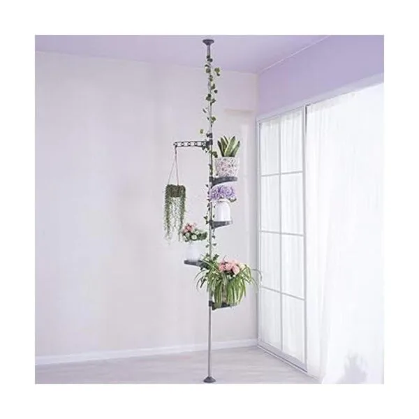 Hershii Soporte de 5 capas para plantas de interior barra_3